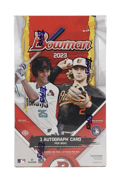 2023 Bowman Baseball Hobby 12-Box Case