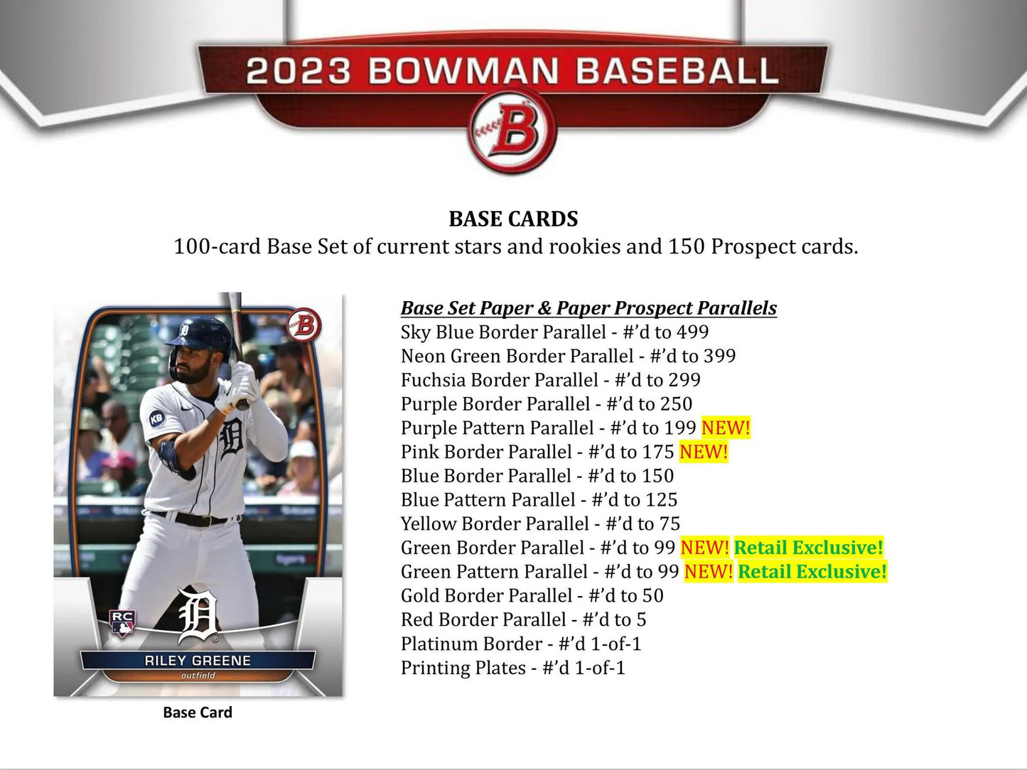 2023 Bowman Baseball 6-Pack Blaster Box (Lot of 6)
