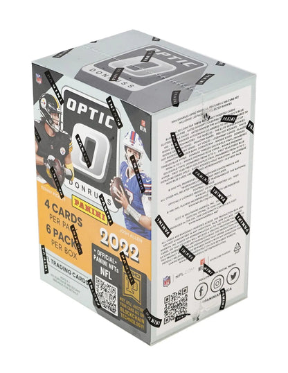 2022 Panini Donruss Optic Football 6-Pack Blaster Box (Purple Shock Parallels!)