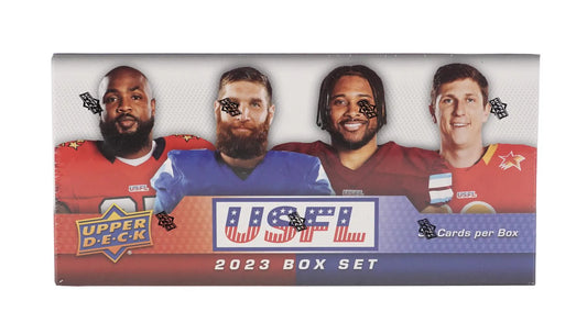 2023 Upper Deck USFL Football Box 20-Set Case