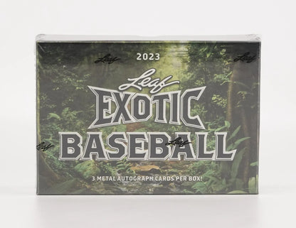 2023 Leaf Exotic Baseball Hobby 20-Box Case