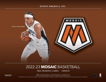 2022/23 Panini Mosaic Basketball Choice 20-Box Case