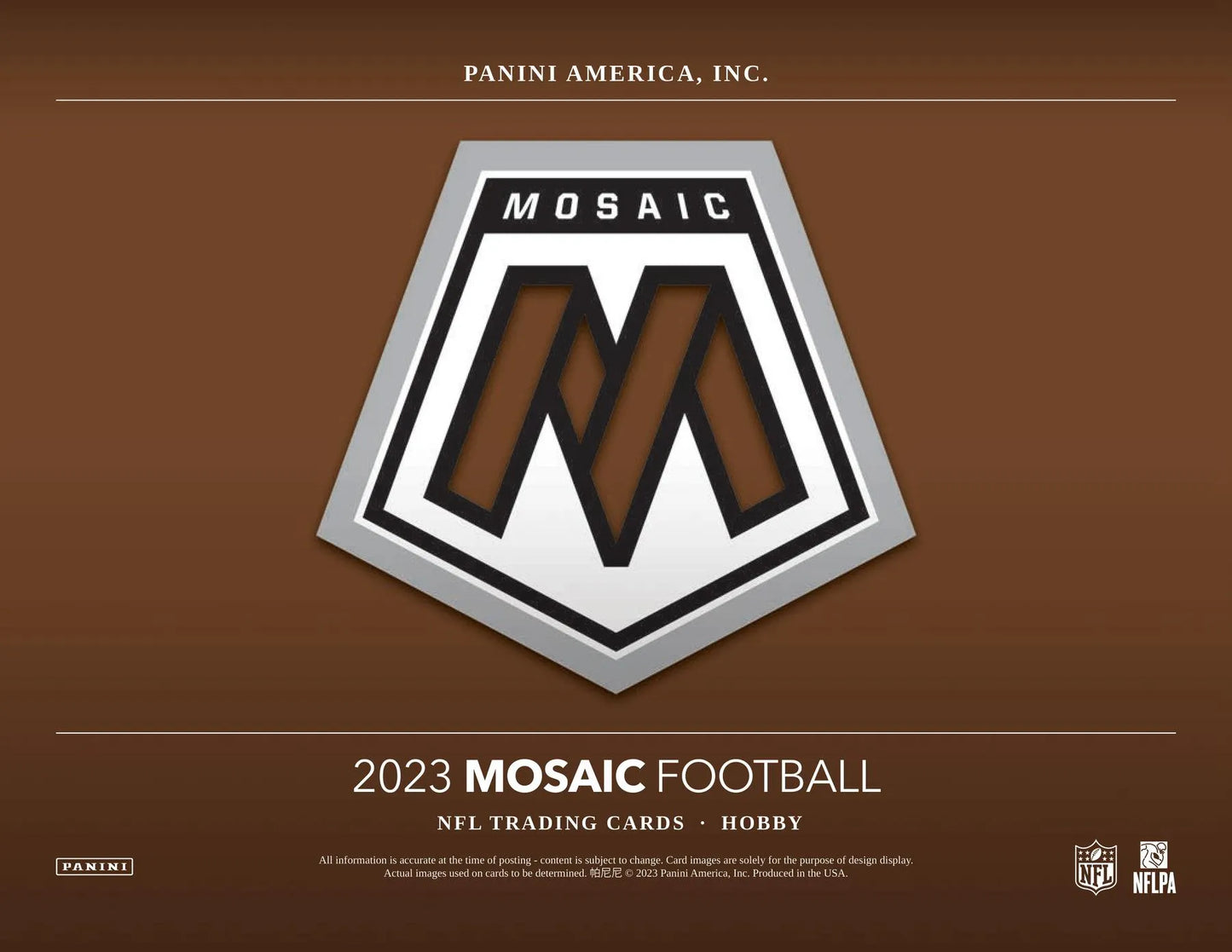 2023 Panini Mosaic Football Hobby Box