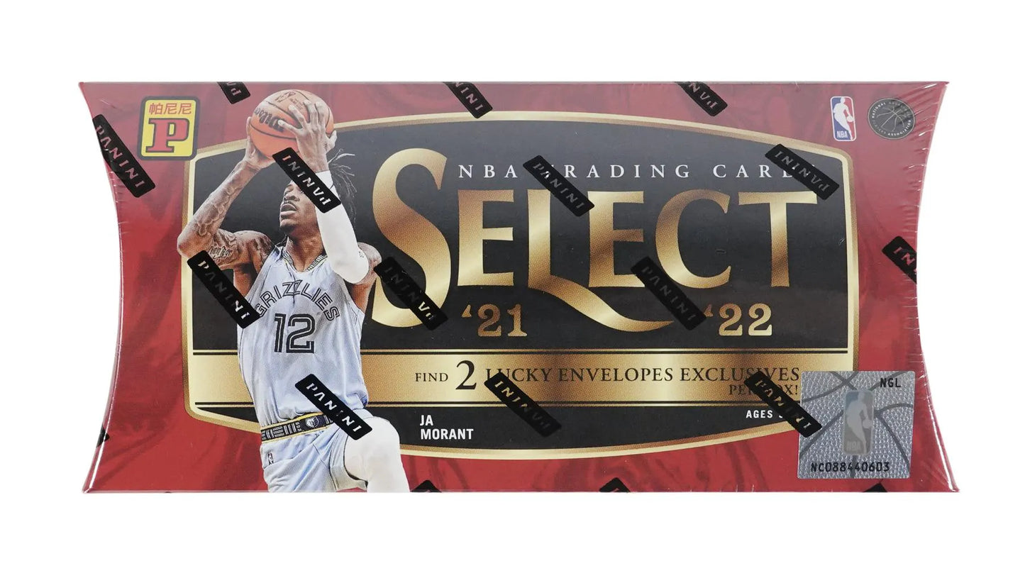 2021/22 Panini Select Basketball Lucky Envelopes 10-Pack Box