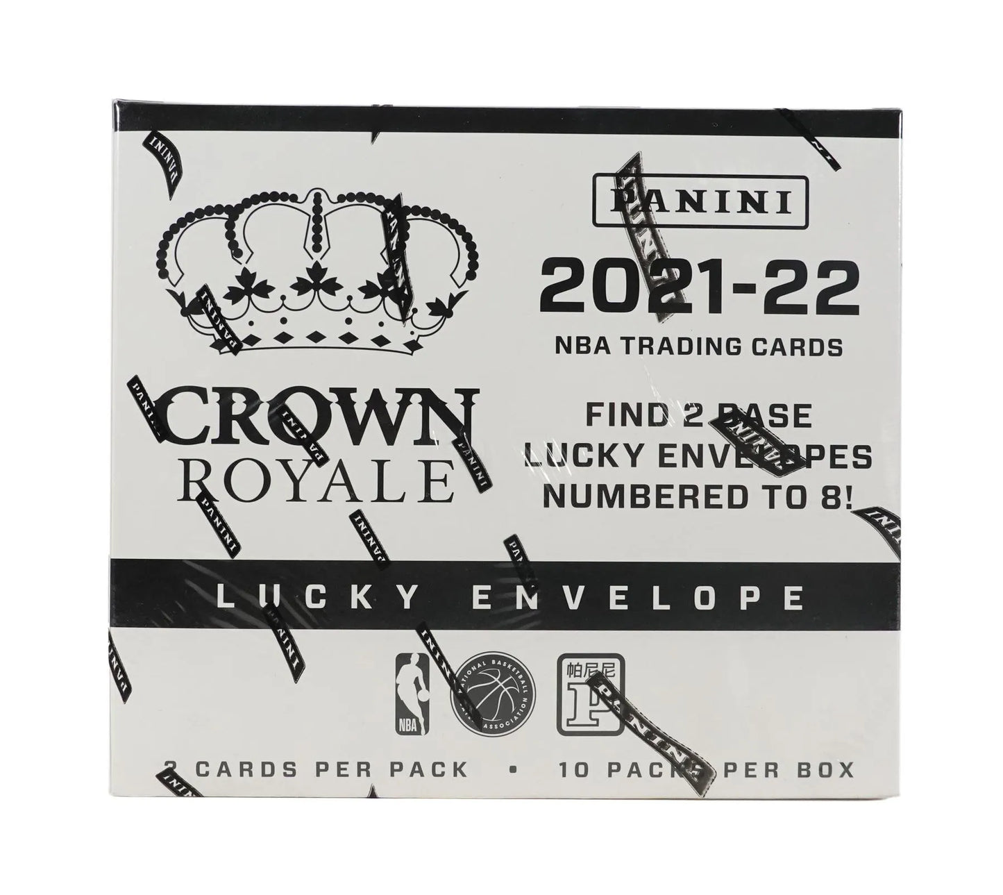 2021/22 Panini Crown Royale Basketball Lucky Envelopes 10-Pack Box