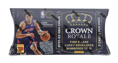 2021/22 Panini Crown Royale Basketball Lucky Envelopes 10-Pack Box