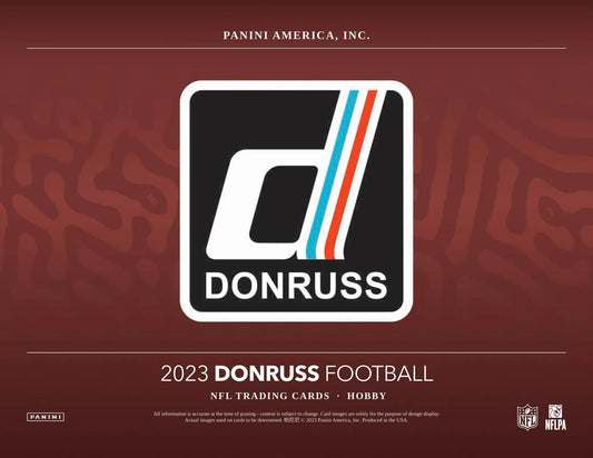2023 Panini Donruss Football Hobby 18-Box Case