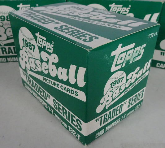 1987 Topps Traded Baseball Factory Set (lot of 5) (Reed Buy)