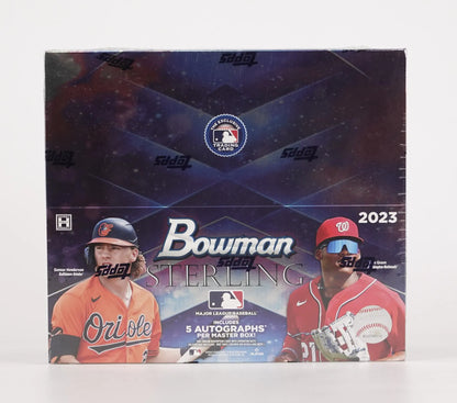 2023 Bowman Sterling Baseball Hobby 12-Box Case