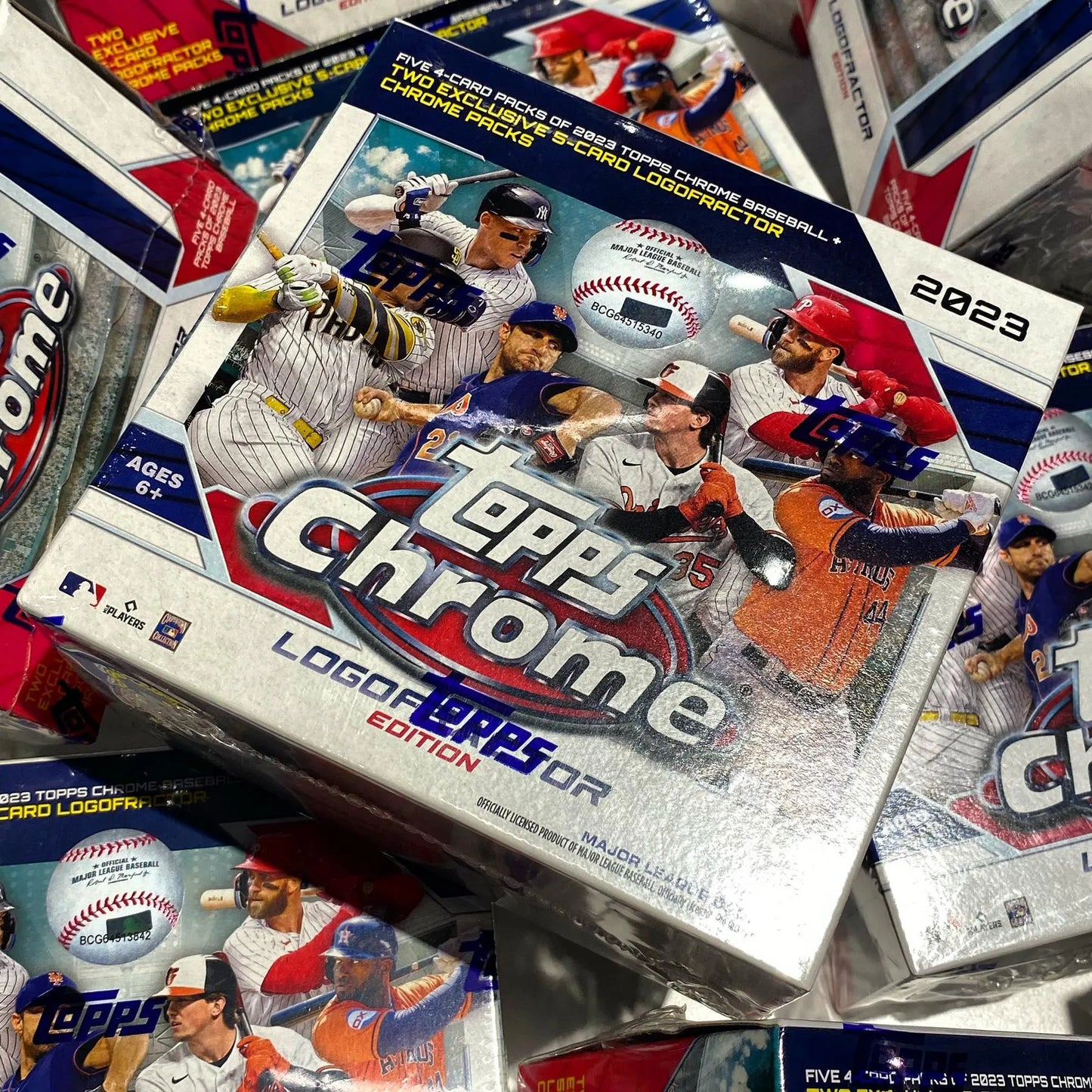 2023 Topps Chrome Logofractor Baseball 10-Box - 6 Spot Random Division Break #3