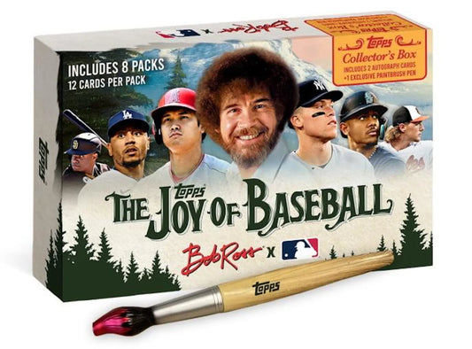 2023 Topps X The Joy of Baseball Bob Ross Collectors Box