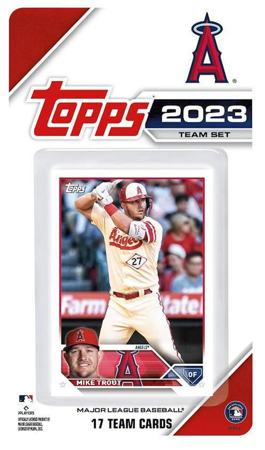 2023 Topps Baseball Los Angeles Angels Team Set