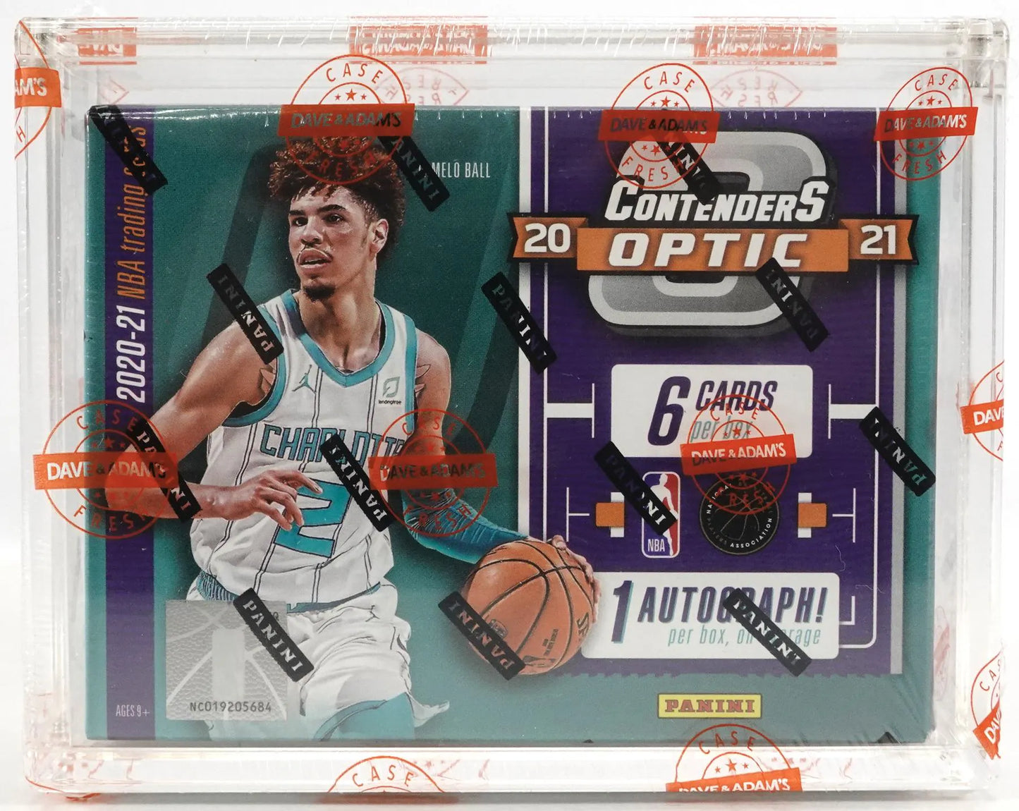 2020/21 Panini Contenders Optic Basketball Hobby Box (Case Fresh)
